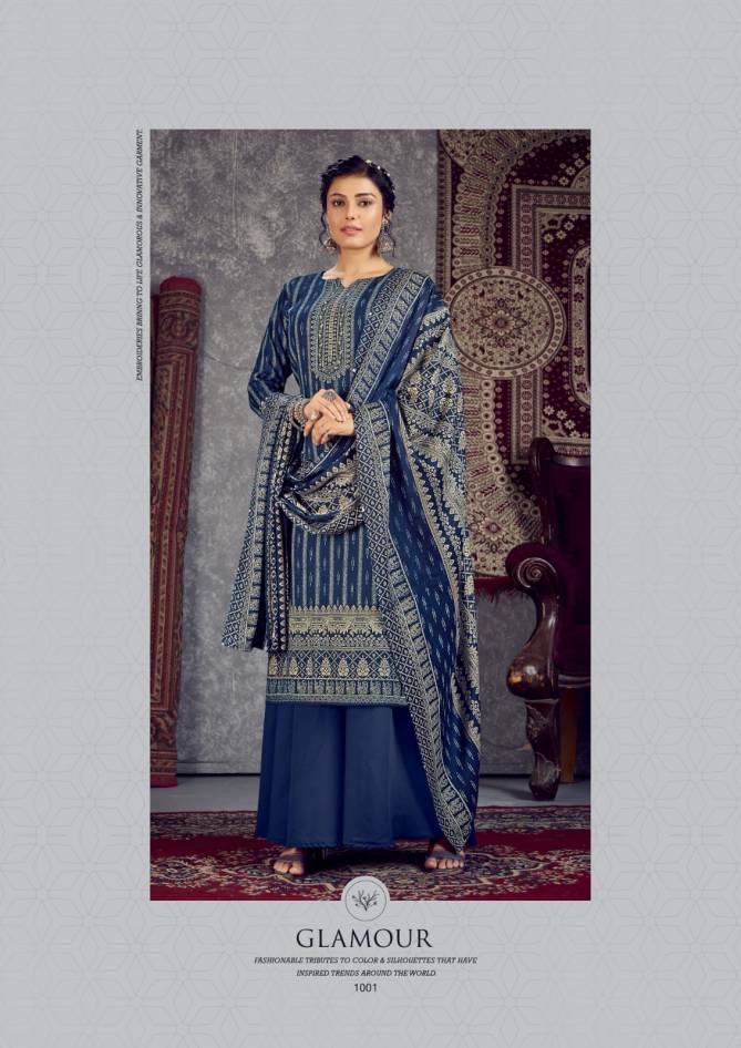 Roli Moli Ruhaaniyat Digital Printed Regular Wear Pashmina Dress Material Collection